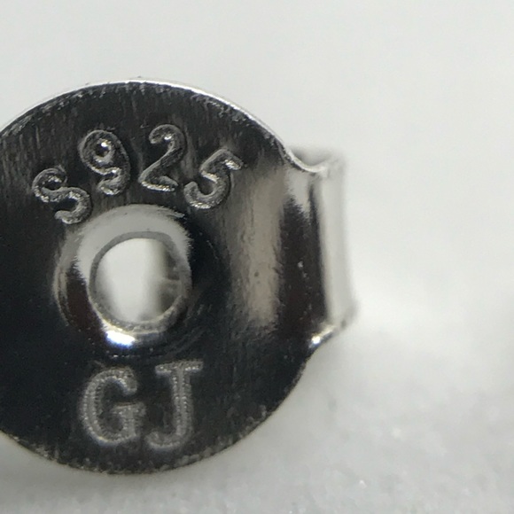 925 sterling silver elegant dangle earrings ✨ NWOT - Picture 8 of 10